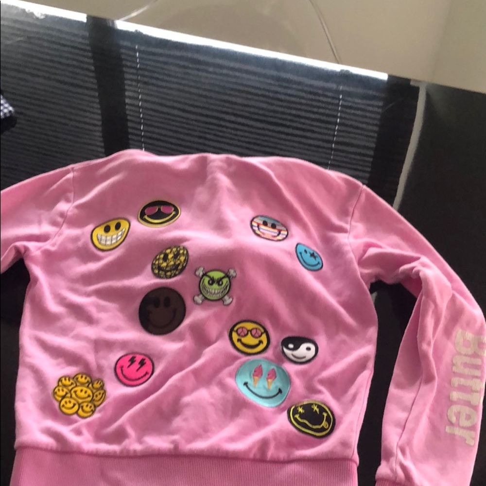 Sweater from butter pink size m